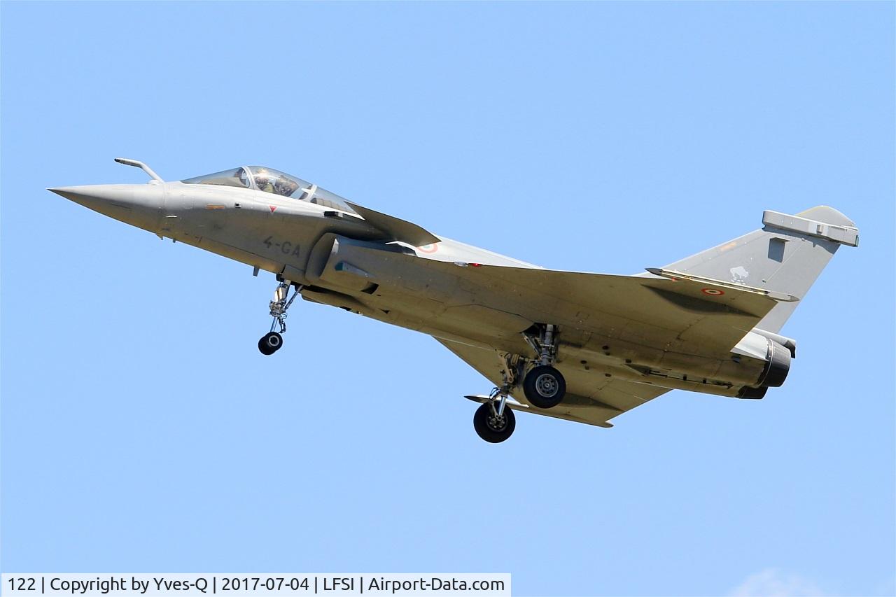 122, Dassault Rafale C C/N 122, Dassault Rafale C, Short approach rwy 29, St Dizier-Robinson Air Base 113 (LFSI)