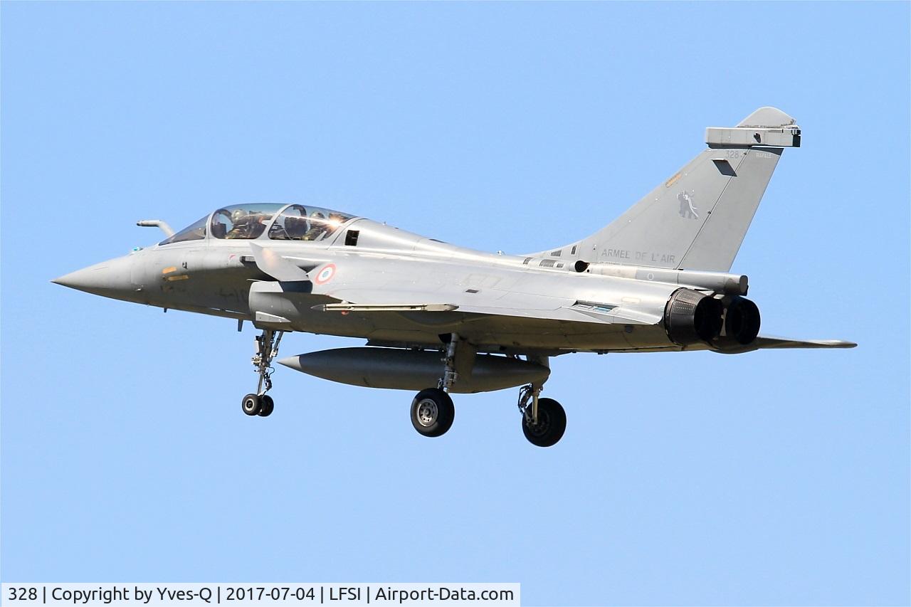 328, Dassault Rafale B C/N 328, Dassault Rafale B, On final rwy 29, St Dizier-Robinson Air Base 113 (LFSI)