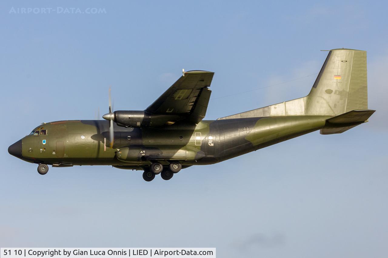 51 10, Transall C-160D C/N D147, LANDING