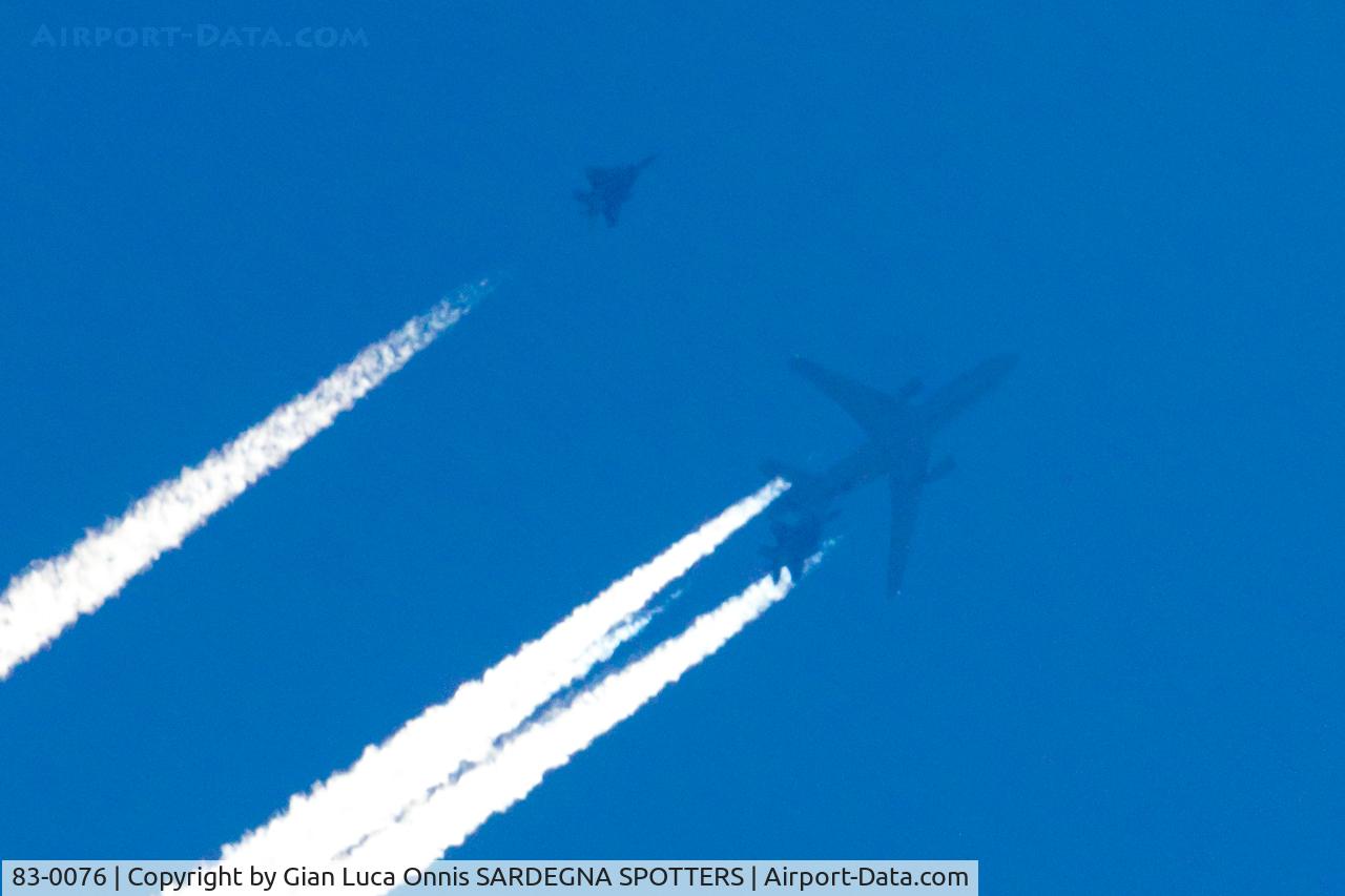 83-0076, 1983 McDonnell Douglas KC-10A Extender C/N 48217, CORONET REFUEL F-15