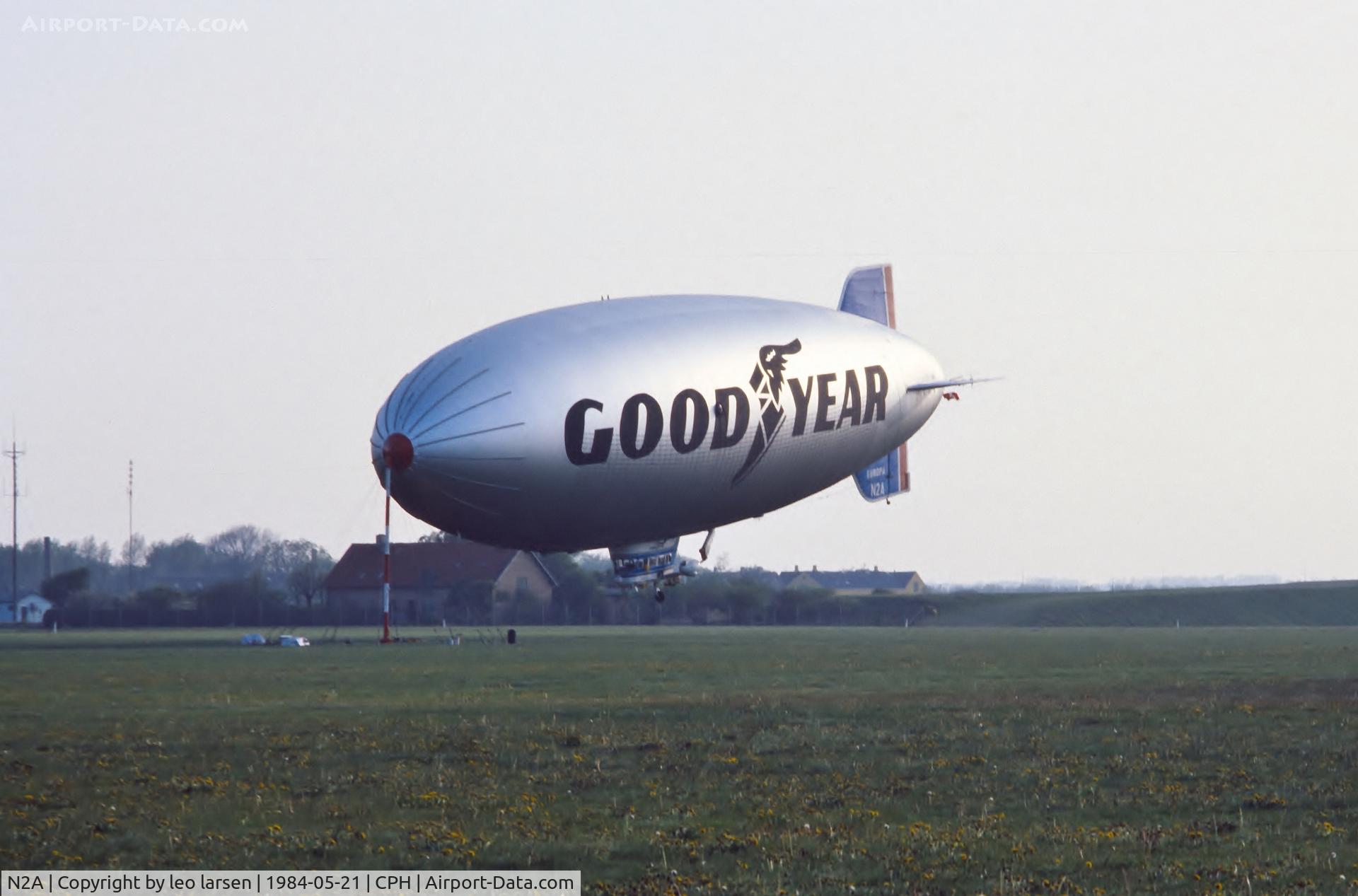 N2A, 1971 Goodyear GZ-20A C/N 4116, Copenhagen 21.5.1984