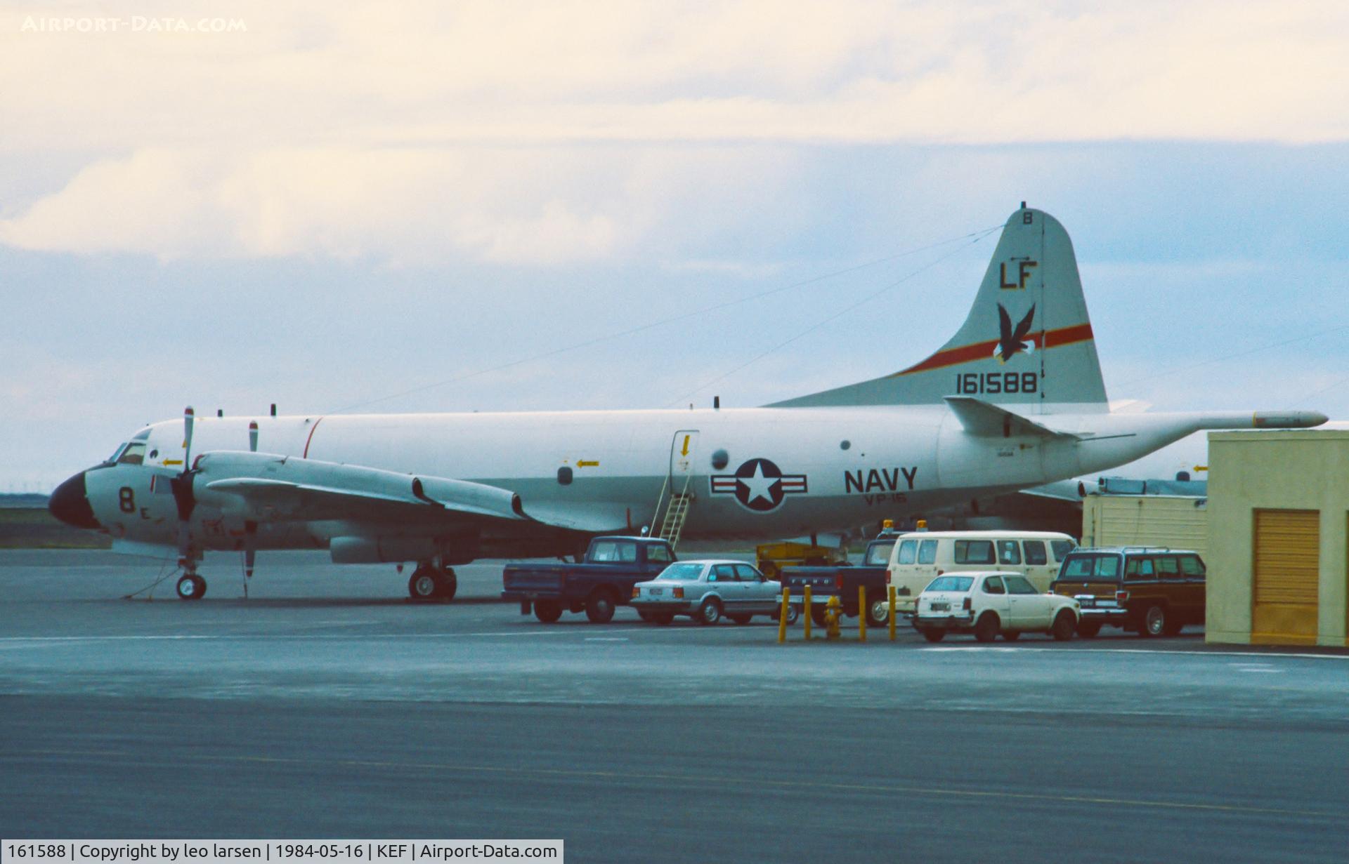 161588, Lockheed P-3C Orion C/N 285A-5760, Keflavik 16.5.1984