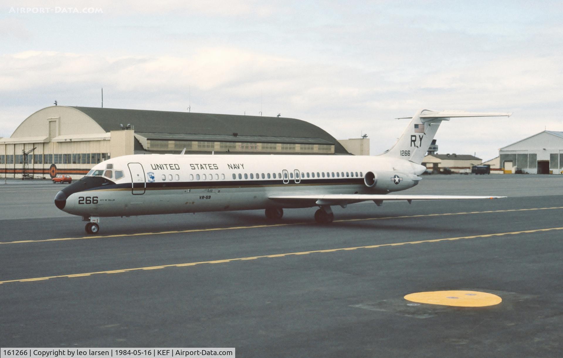 161266, 1981 McDonnell Douglas C-9B Skytrain II C/N 48137, Keflavik Iceland 16.5.1984