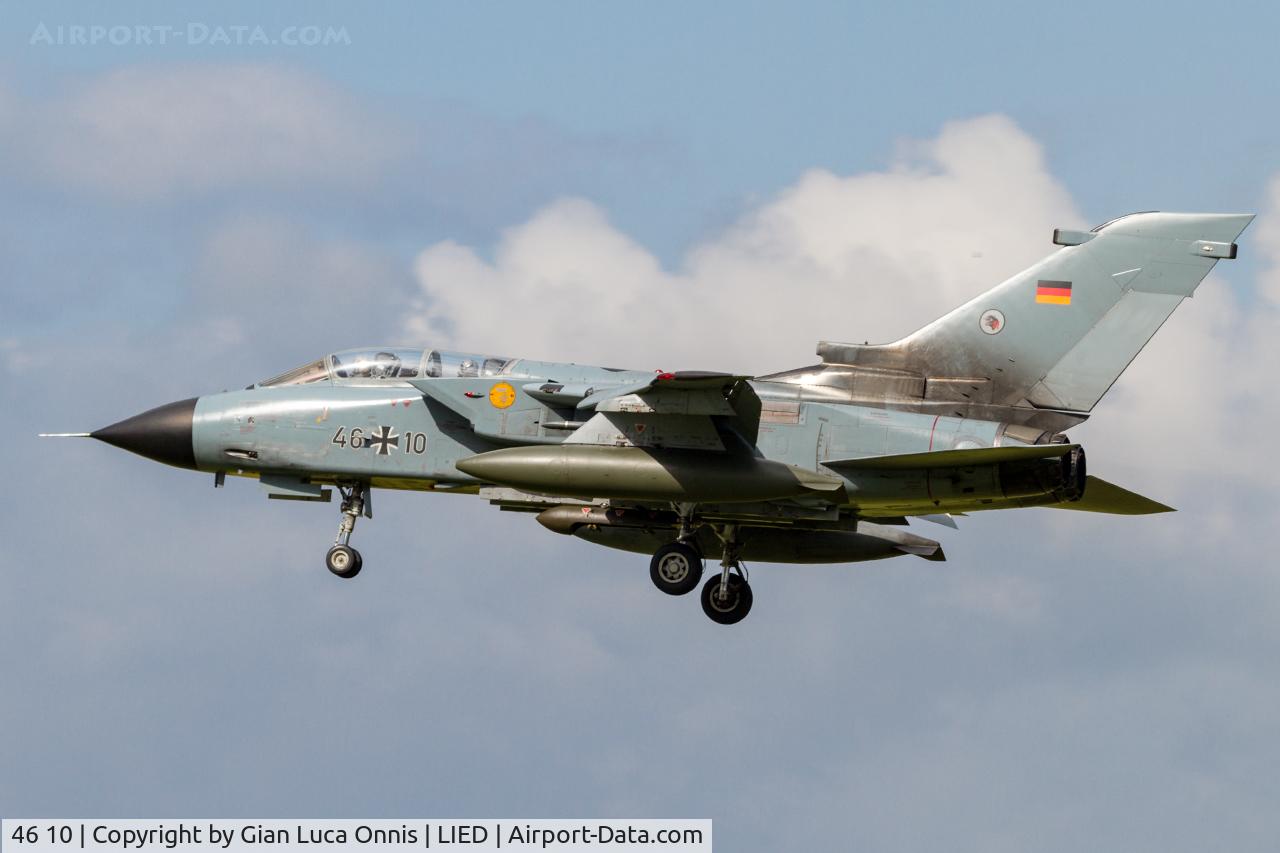 46 10, Panavia Tornado IDS C/N 767/GS243/4310, LANDING