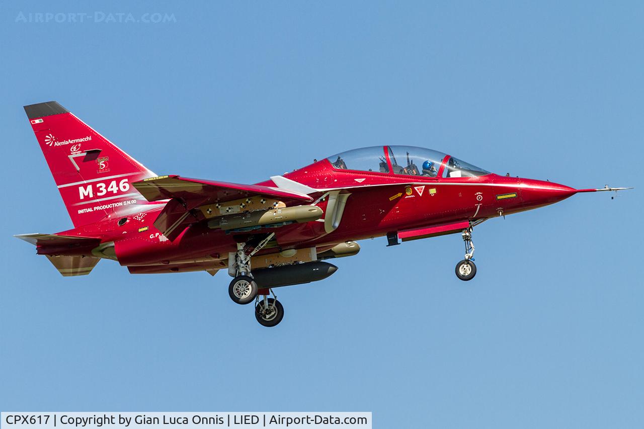 CPX617, Alenia Aermacchi M-346 Master C/N 6964/003, LANDING