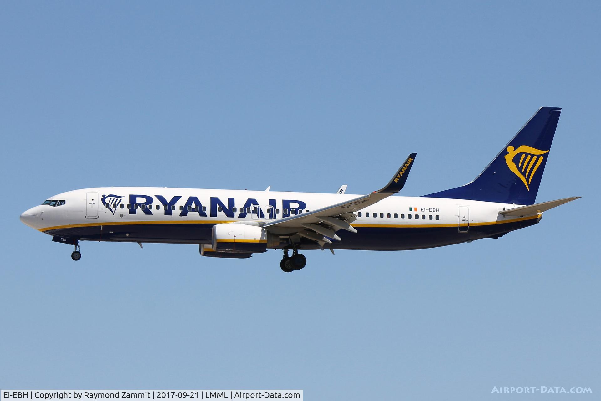 EI-EBH, 2009 Boeing 737-8AS C/N 37526, B737-800 EI-EBH Ryanair