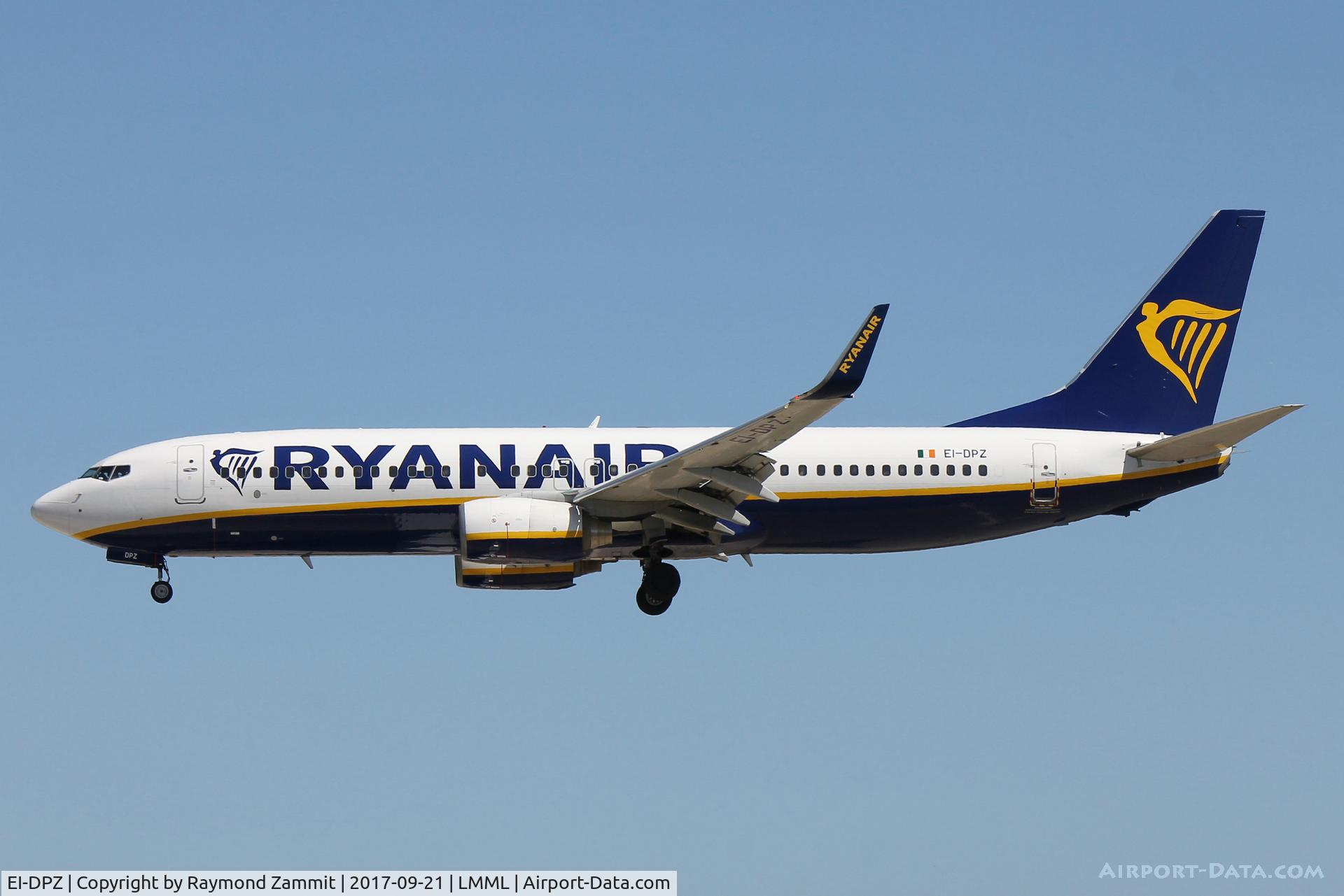 EI-DPZ, 2007 Boeing 737-8AS C/N 33616, B737-800 EI-DPZ Ryanair