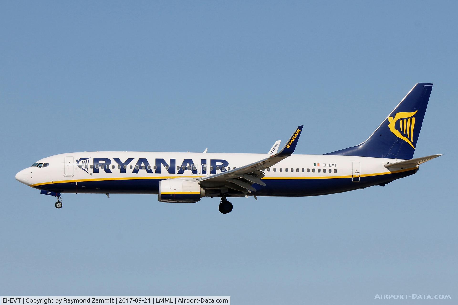 EI-EVT, 2012 Boeing 737-8AS C/N 40315, B737-800 EI-EVT Ryanair
