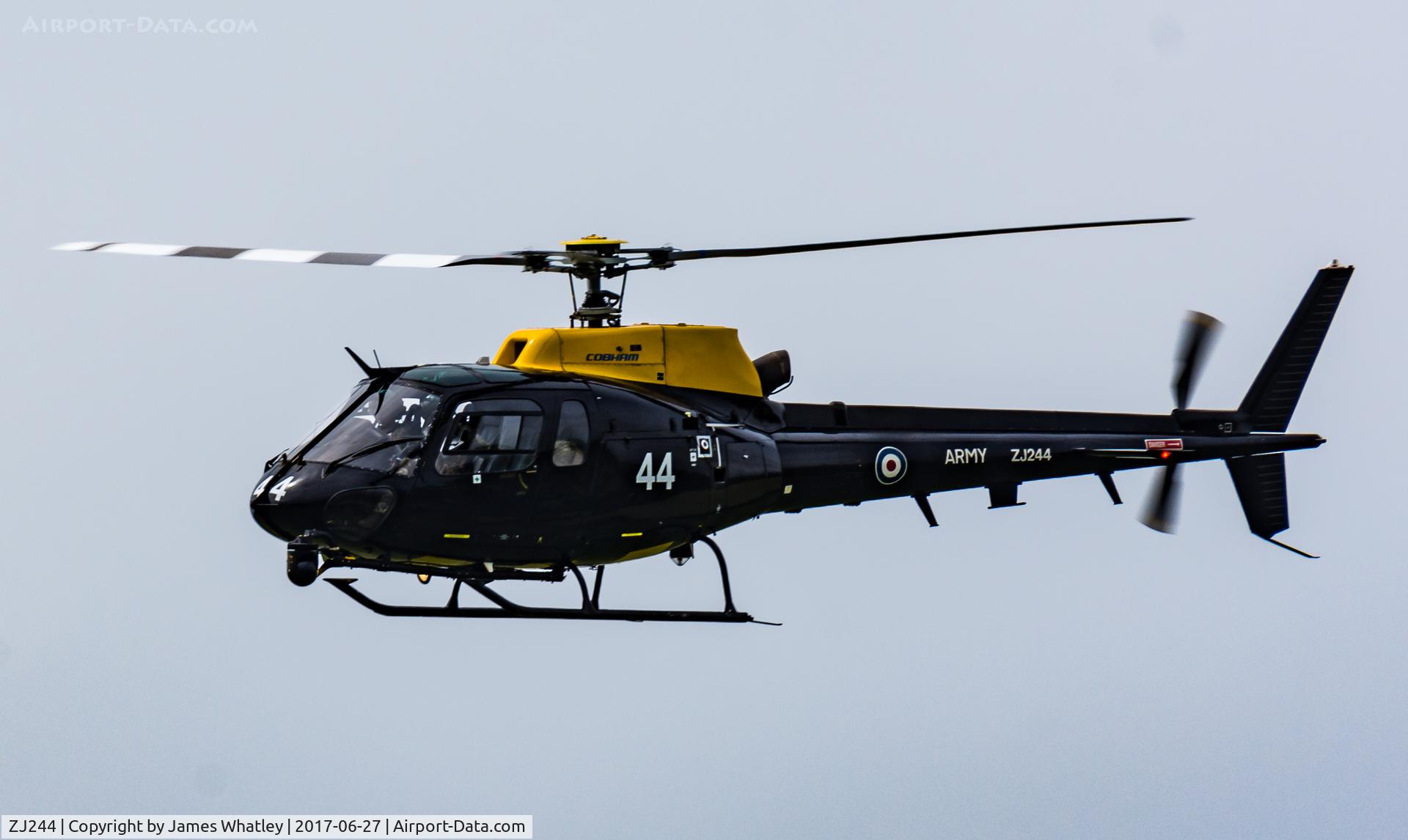 ZJ244, 1997 Eurocopter AS-350BB Squirrel HT2 Ecureuil C/N 3026, Near Stonehenge