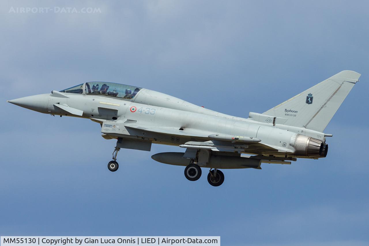 MM55130, Eurofighter EF-2000 Typhoon T C/N 147/IT009, LANDING