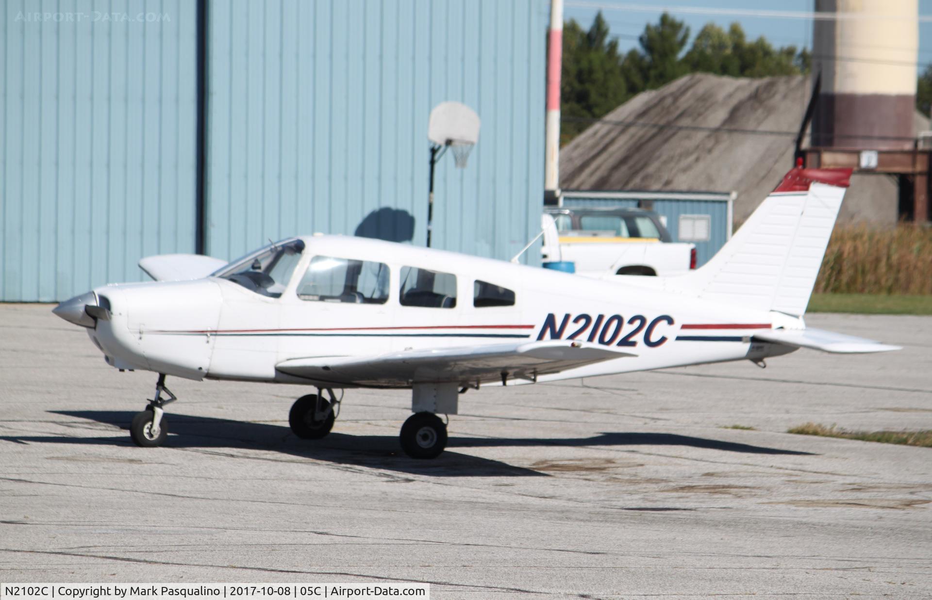 N2102C, 1978 Piper PA-28-161 Cherokee Warrior II C/N 28-7916130, Piper PA-28-161