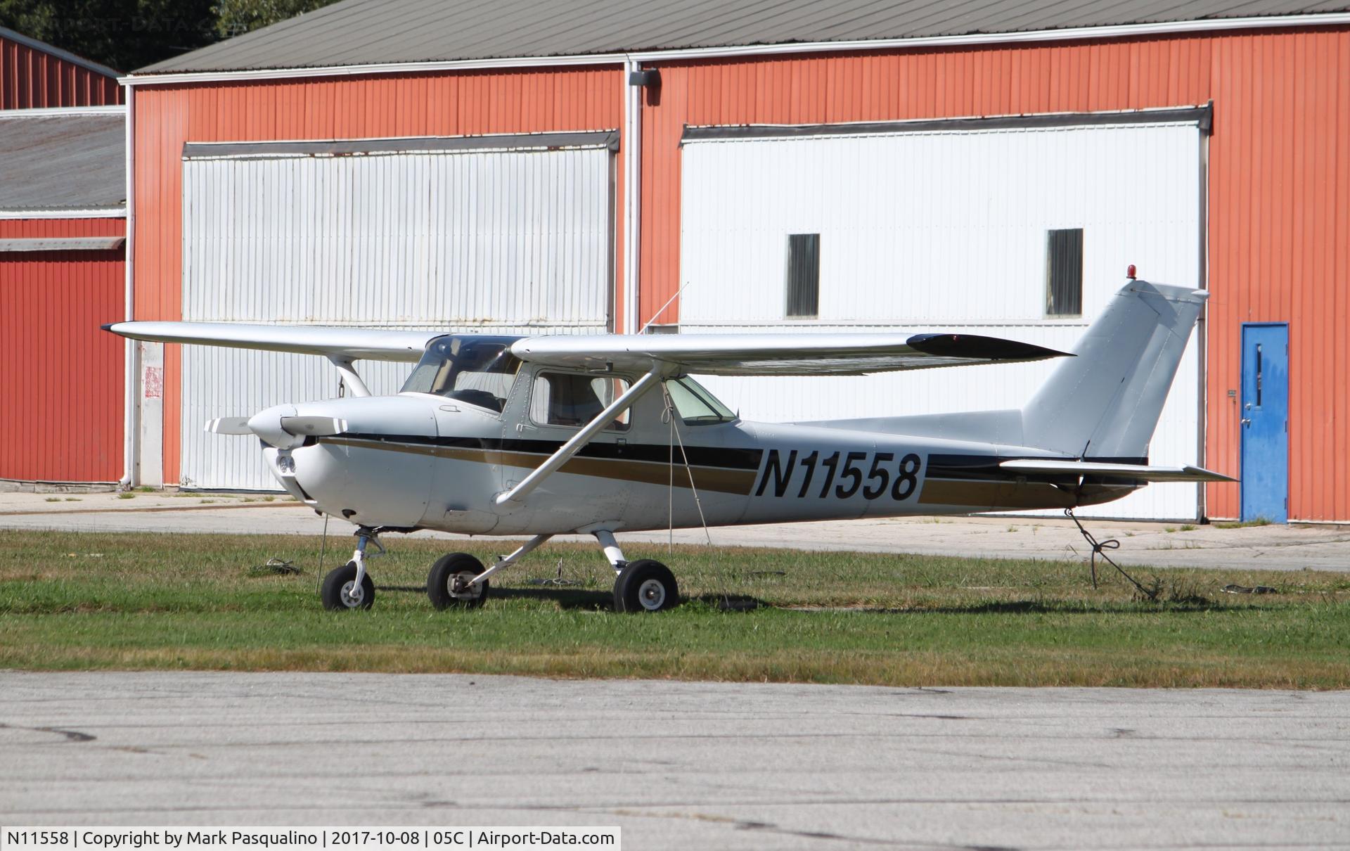 N11558, 1973 Cessna 150L C/N 15075519, Cessna 150L