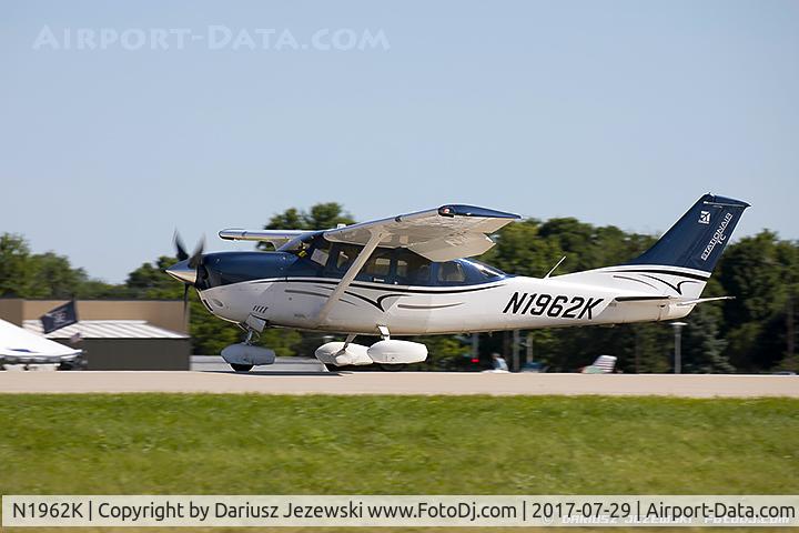 N1962K, 2013 Cessna T206H Turbo Stationair Turbo Stationair C/N T20609092, Cessna T206H Turbo Stationair  C/N T20609092, N1962K