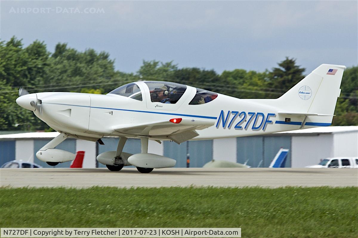N727DF, 1997 Stoddard-Hamilton Glasair II-S FT C/N 2126, at 2017 EAA AirVenture at Oshkosh
