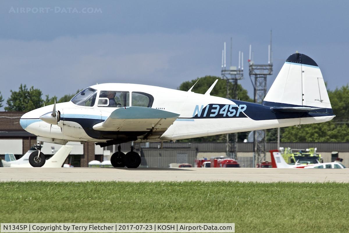 N1345P, 1955 Piper PA-23-150 Apache C/N 23-391, at 2017 EAA AirVenture at Oshkosh