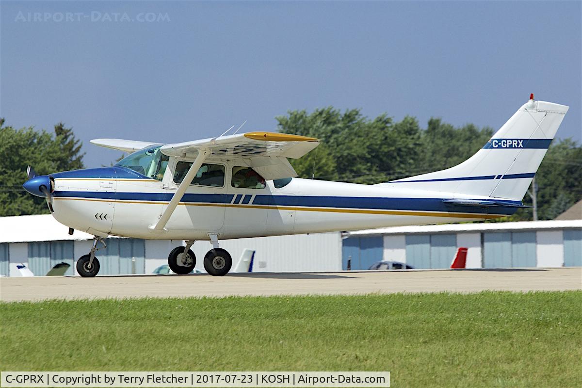 C-GPRX, 1962 Cessna 182E Skylane C/N 182-54420, at 2017 EAA AirVenture at Oshkosh