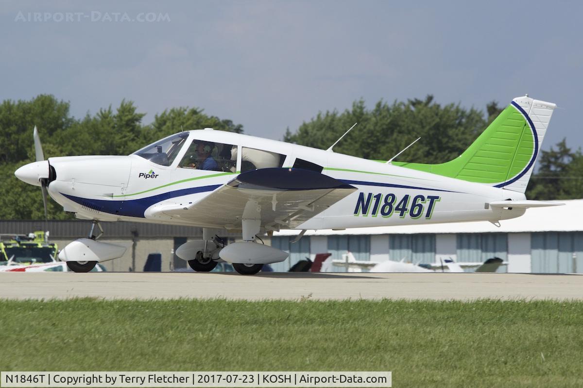N1846T, 1971 Piper PA-28-180 Cherokee C/N 28-7105119, at 2017 EAA AirVenture at Oshkosh