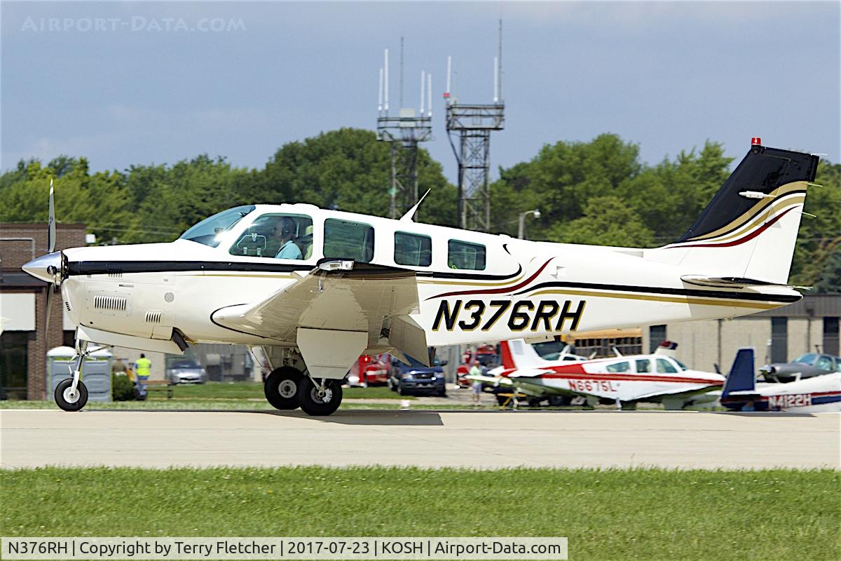 N376RH, 1998 Raytheon Aircraft Company B36TC Bonanza C/N EA-612, at 2017 EAA AirVenture at Oshkosh
