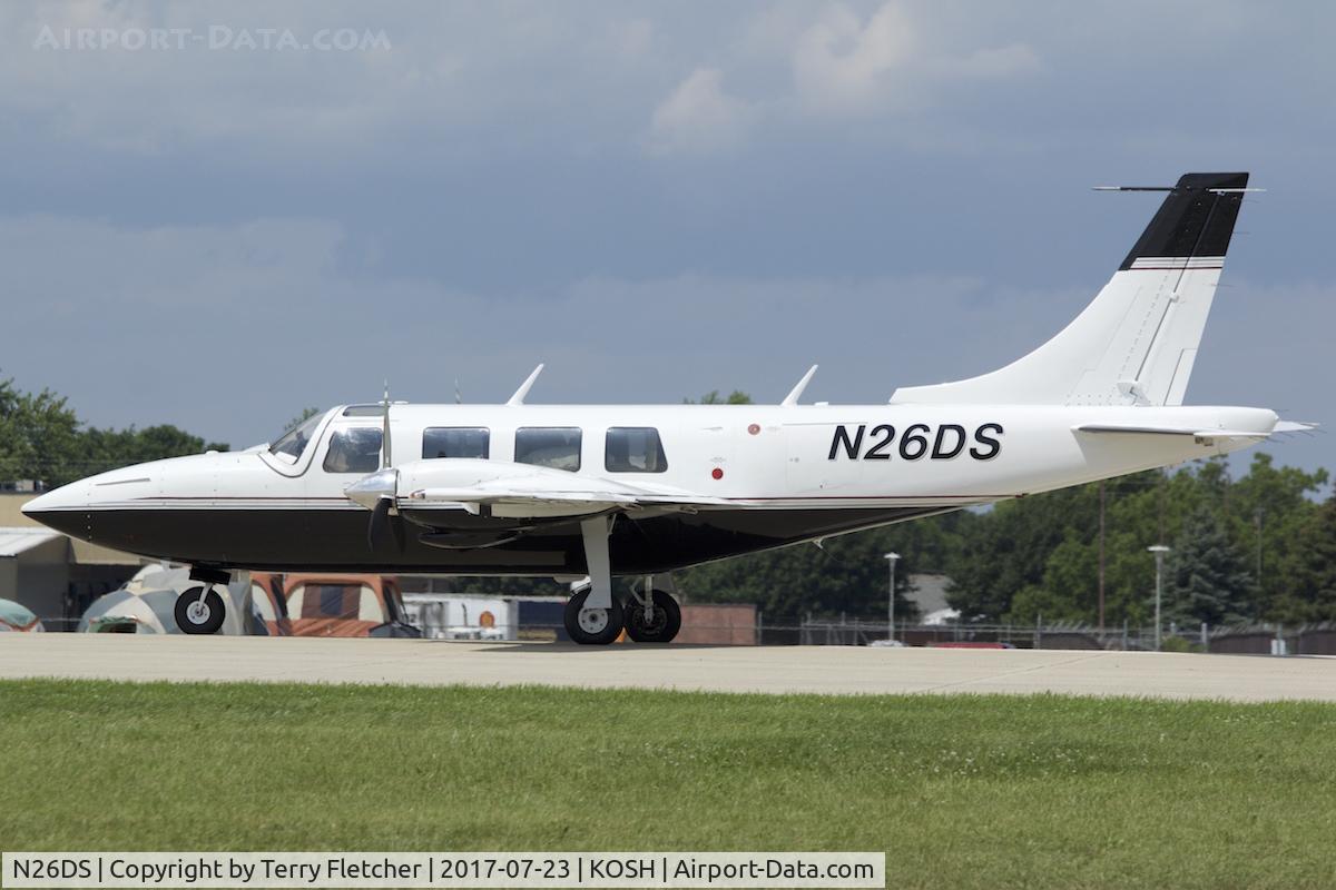 N26DS, 1979 Piper Aerostar 601P 700 Superstar C/N 61P07037963337, at 2017 EAA AirVenture at Oshkosh