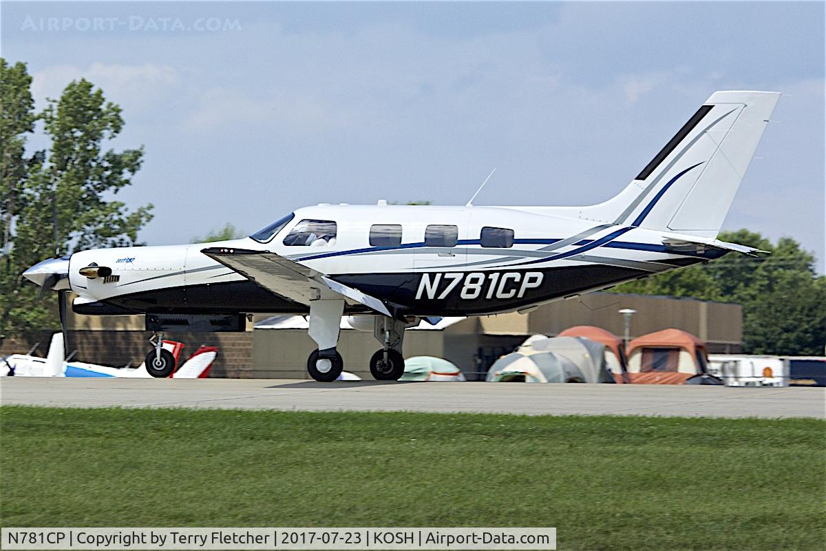 N781CP, 1999 Piper PA-46-350P Malibu Mirage C/N 4636213, at 2017 EAA AirVenture at Oshkosh