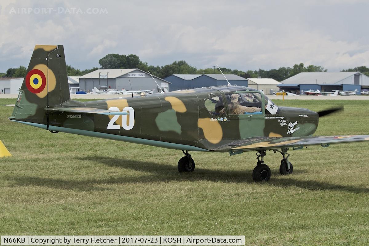 N66KB, 1976 IAR IAR-823 C/N 22, at 2017 EAA AirVenture at Oshkosh