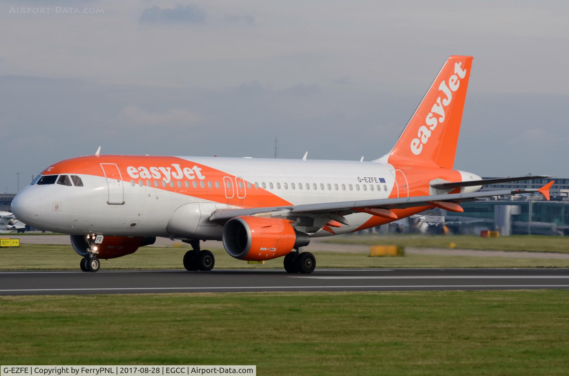 G-EZFE, 2009 Airbus A319-111 C/N 3824, Easyjet A319