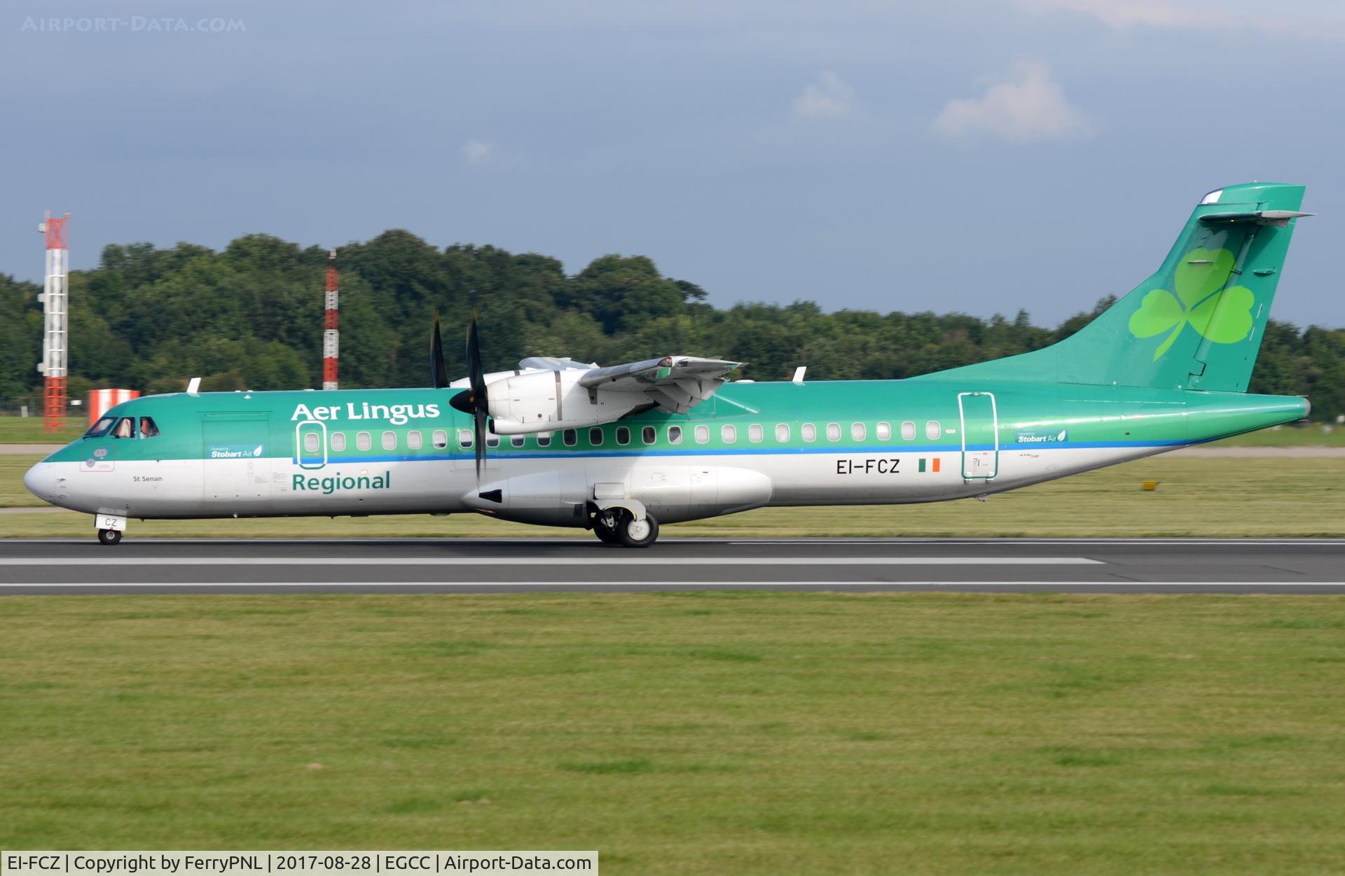 EI-FCZ, 2014 ATR 72-600 (72-212A) C/N 1159, Aer Lingus Regional ATR772 lined-up.