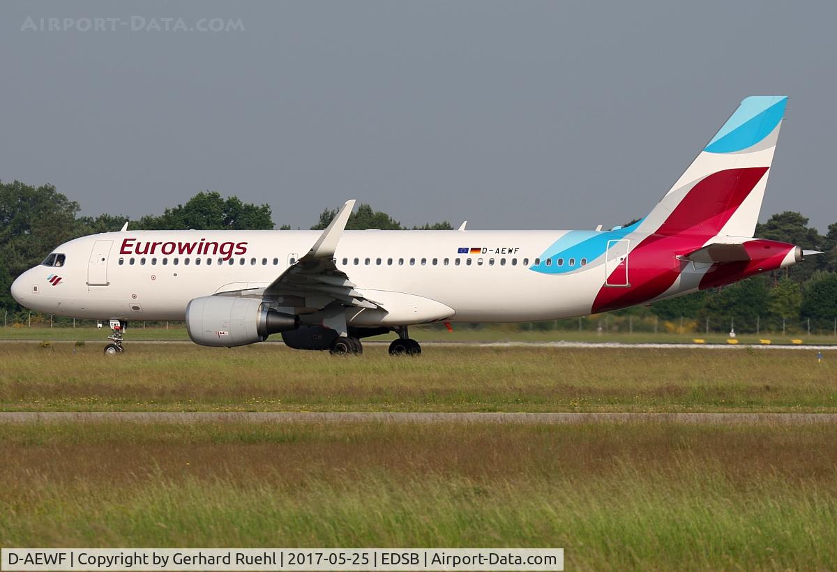 D-AEWF, 2016 Airbus A320-214 C/N 7087, Eurowings