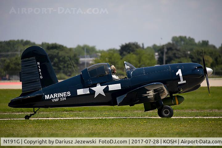 N191G, 2015 DENNIS ROBINSON/TIM SERATT Corsair C/N TD 1, Corsair  C/N TD 1 , N191G