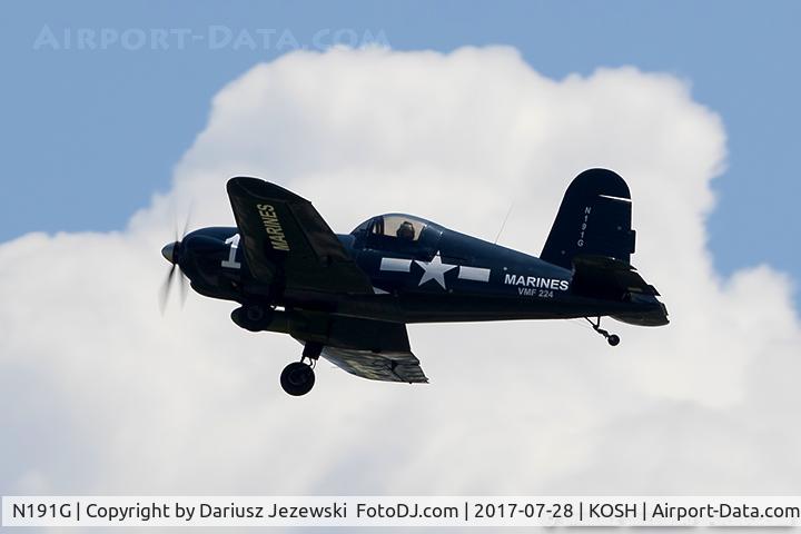 N191G, 2015 DENNIS ROBINSON/TIM SERATT Corsair C/N TD 1, Corsair  C/N TD 1 , N191G