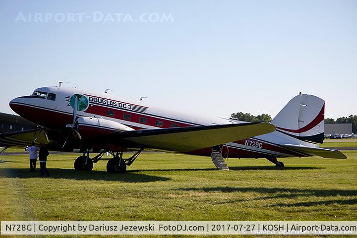 N728G, 1942 Douglas DC-3C (C-47-DL) C/N 4359, Douglas DC-3C  C/N 4359, N728G