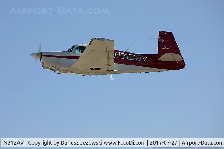 N312AV, 1968 Mooney M20C Ranger C/N 680049, Mooney M20C Ranger  C/N 680049, N312AV