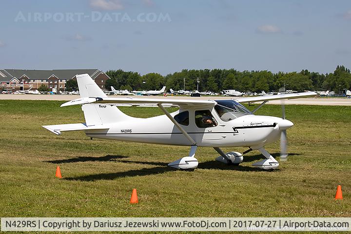 N429RS, 2016 Glasair GS-2 Sportsman C/N 7445, Glasair GS-2 Sportsman  C/N 7445, N429RS