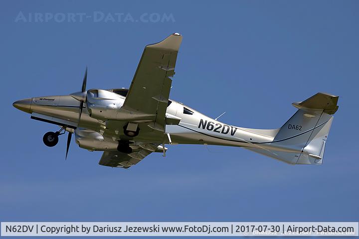 N62DV, 2017 Diamond DA-62 C/N 62.056, Diamond DA-62  C/N 62.056, N62DV