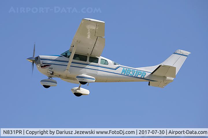 N831PR, Cessna U206F Skywagon Stationair C/N U20603452, Cessna U206F Stationair  C/N U20603452, N831PR