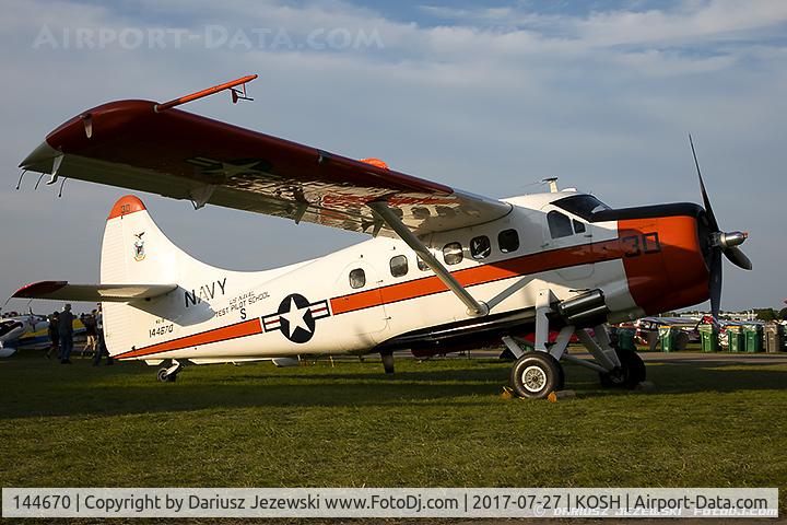 144670, 1956 De Havilland Canada NU-1B Otter C/N 151, NU-1B Otter 144670 30 from  USNTPS NAS Patuxent River, MD