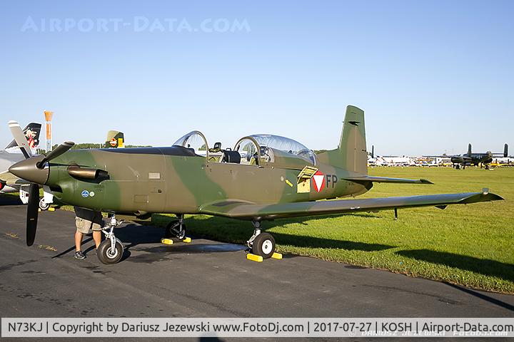 N73KJ, 1985 Pilatus PC-7 C/N 487, Pilatus PC-7 Turbo Trainer  C/N 487, N73KJ