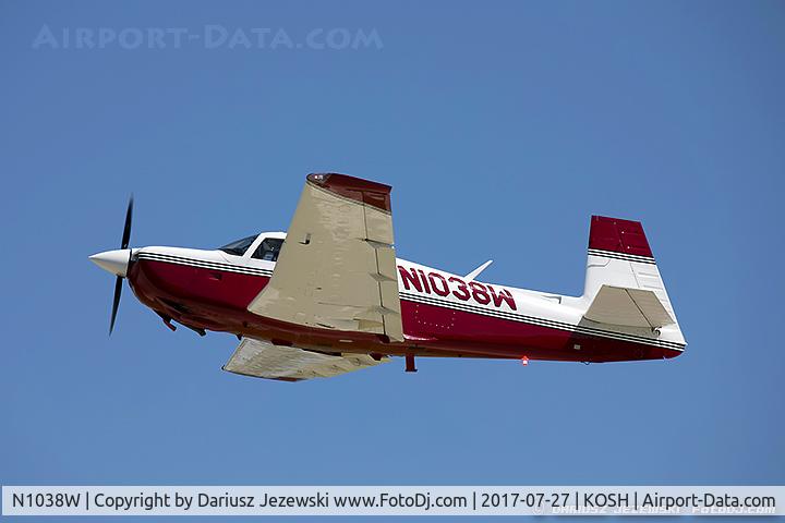 N1038W, 1981 Mooney M20J 201 C/N 24-1118, Mooney M20J 201  C/N 24-1118, N1038W