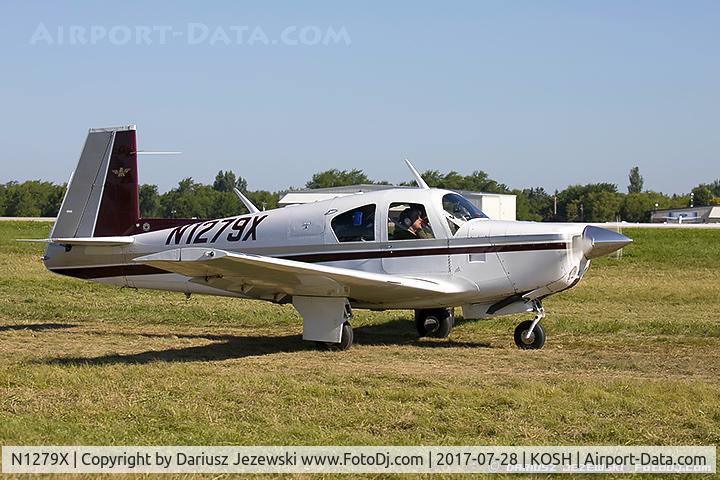 N1279X, 1963 Mooney M20E C/N 152, Mooney M20E Chapparal  C/N 152, N1279X
