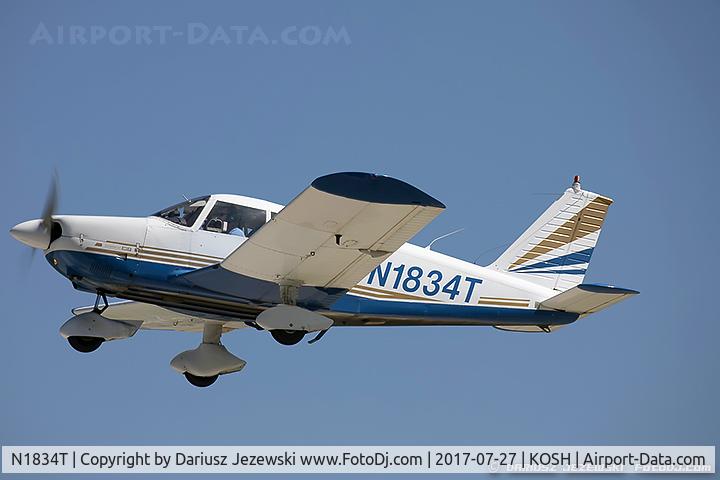 N1834T, 1971 Piper PA-28-180 C/N 28-7105111, Piper PA-28-180 Cherokee  C/N 28-7105111, N1834T