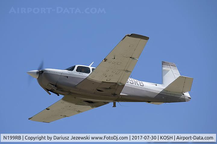 N199RB, 1991 Mooney M20J 201 C/N 24-3244, Mooney M20J 201  C/N 24-3244, N199RB
