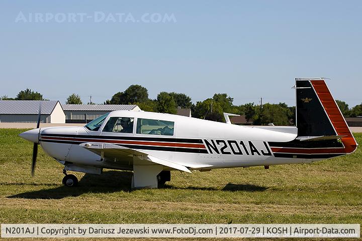N201AJ, 1977 Mooney M20J 201 C/N 24-0384, Mooney M20J 201  C/N 24-0384, N201AJ