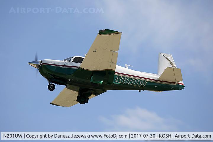 N201UW, 1977 Mooney M20J 201 C/N 24-0390, Mooney M20J 201  C/N 24-0390, N201UW