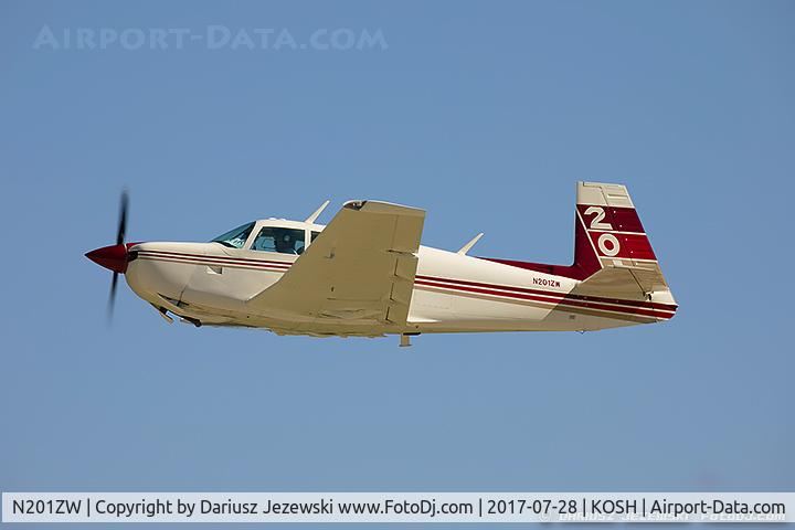 N201ZW, 1981 Mooney M20J 201 C/N 24-1194, Mooney M20J 201  C/N 24-1194, N201ZW
