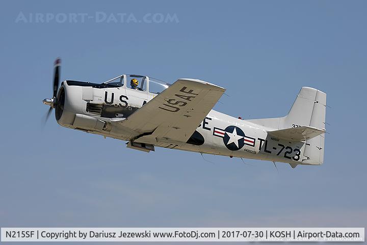 N215SF, 1955 North American T-28B Trojan C/N 200-86 (137723), North American T-28B Trojan  C/N 137723, N215SF