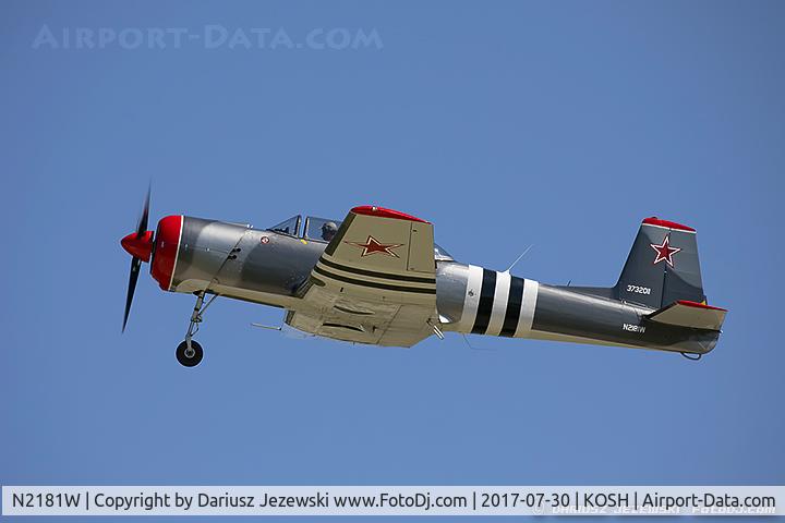 N2181W, Nanchang CJ-6 C/N 3732011, Nanchang CJ-6  C/N 3732011, N2181W