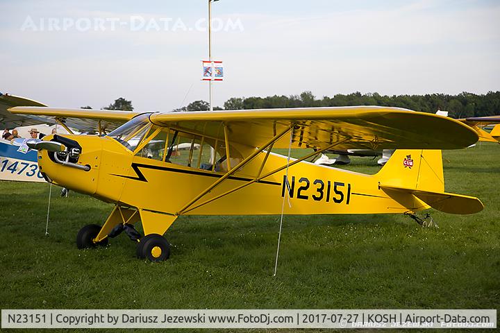 N23151, 1939 Piper J3C-65 Cub Cub C/N 2932, Piper J3C-65 Cub  C/N 2932, N23151
