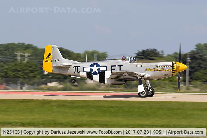 N251CS, North American F-51D Mustang C/N 44-74977N, North American F-51D Mustang 