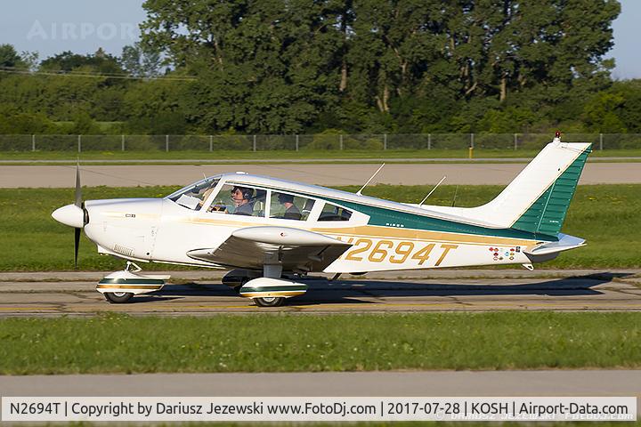 N2694T, 1971 Piper PA-28-180 C/N 28-7205085, Piper PA-28-180 Cherokee  C/N 28-7205085 , N2694T
