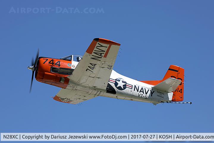 N28XC, 1954 North American T-28C Trojan C/N 226-91 (140514), North American T-28C Trojan 